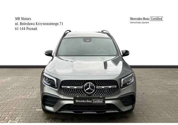 Mercedes-Benz GLB cena 209900 przebieg: 16200, rok produkcji 2023 z Mieszkowice małe 352